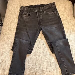 H&M Women's Dark Gray Skinny Jeans